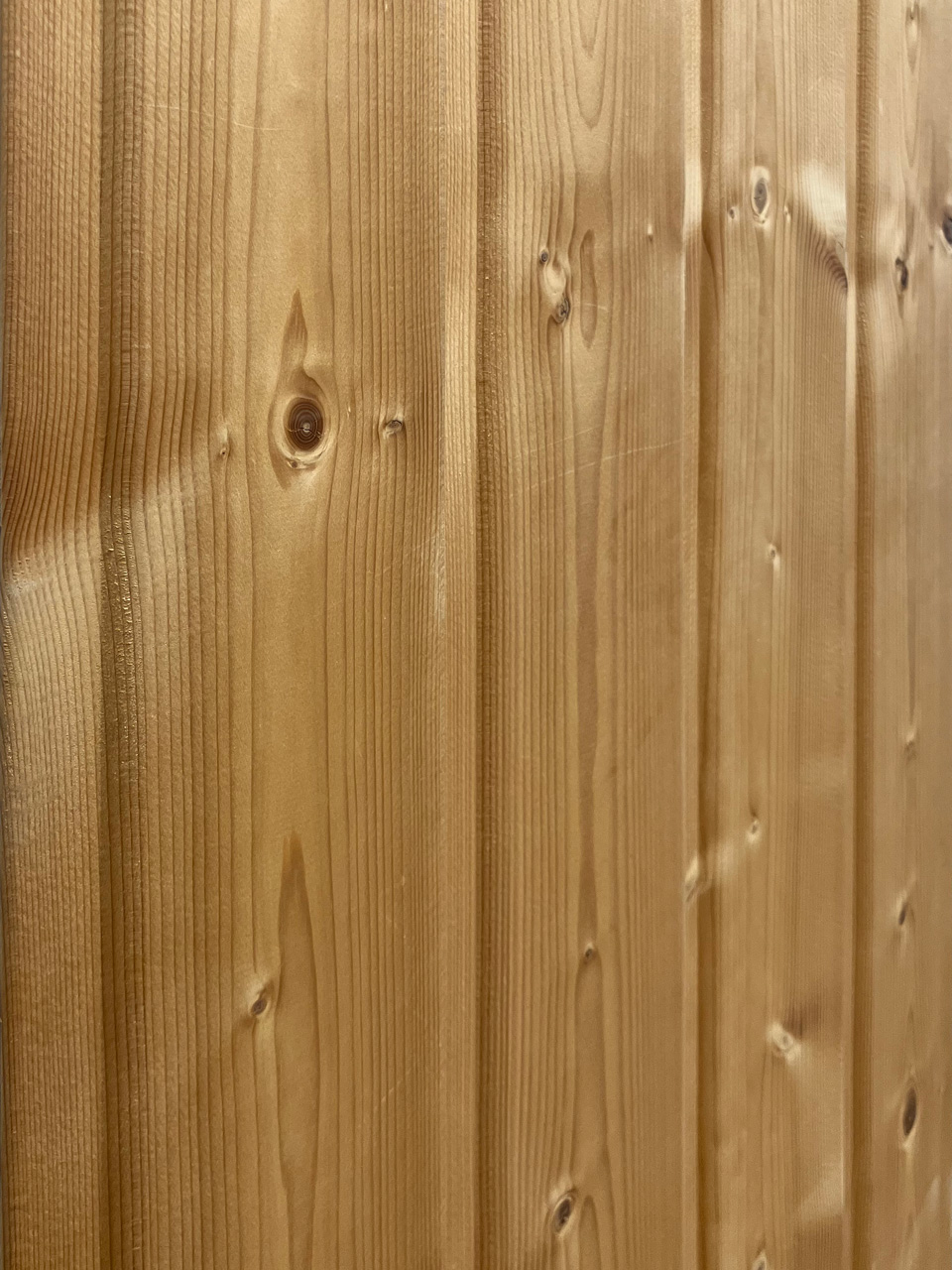 Profilholz Softline Fichte Nut & Feder Naturbelassen 14 x 121 x 4200 mm